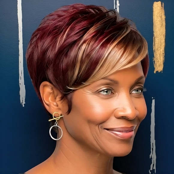 🆕️Versatile OT Buckle Two-Tone Hoop Earrings | 18K Gold Plated Stainless Steel - Picture 9 of 15